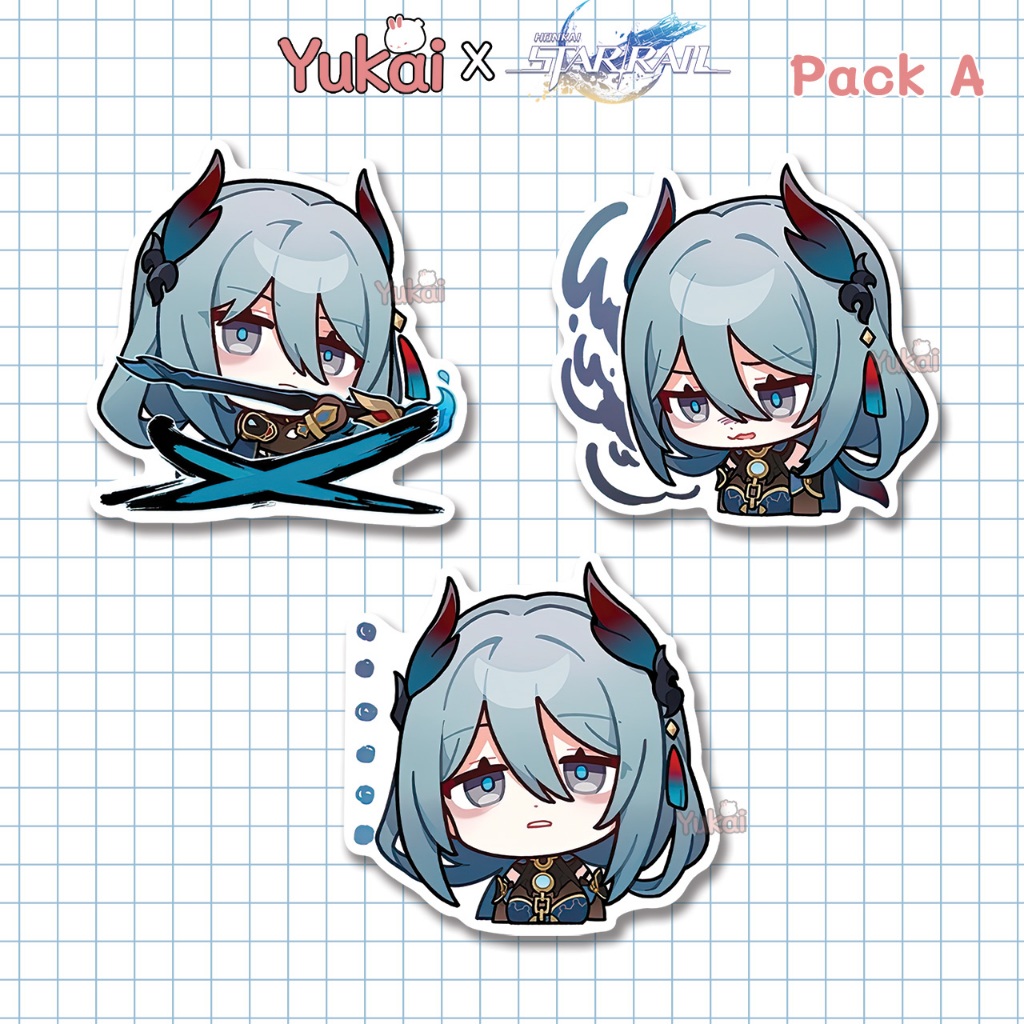 

Stiker Pack Hanya Honkai Star Rail (HSR) Premium, Sticker Anime Waterproof