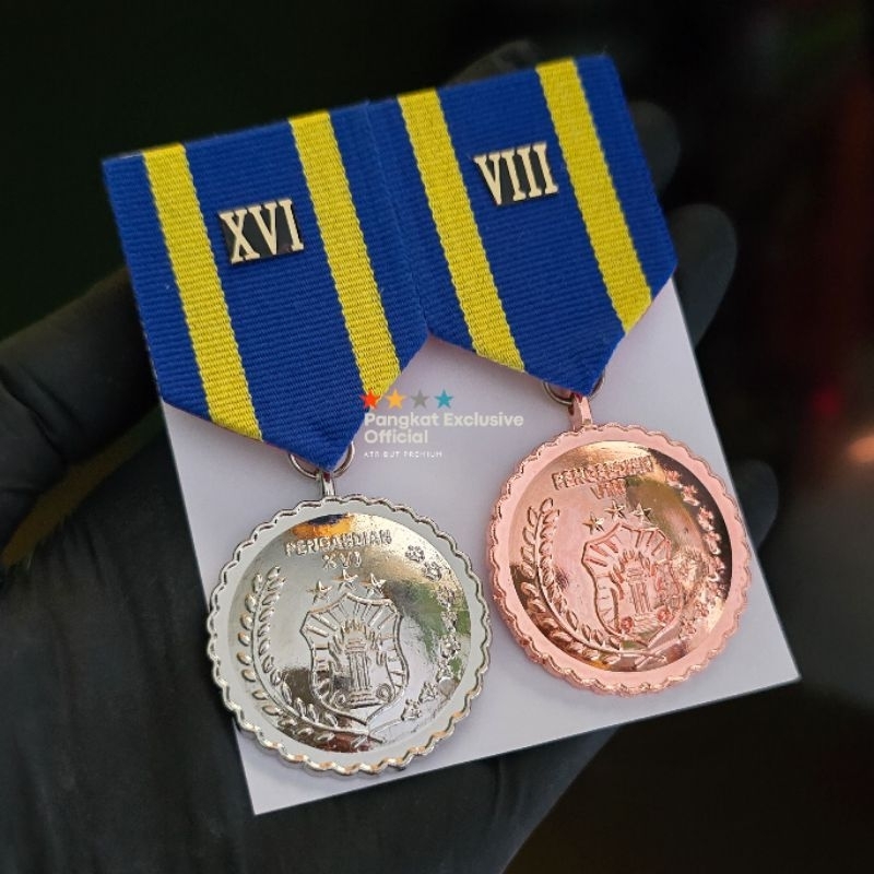 PITA JASA POLRI 8 16 TAHUN MEDALI POLRI 8 16 TAHUN