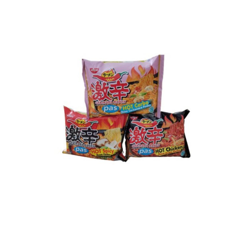 

nissin gekikara ramen halal porsi pas 81gr
