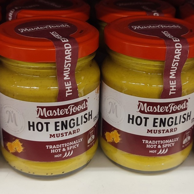 

Masterfoods Hot English Mustard 175gr