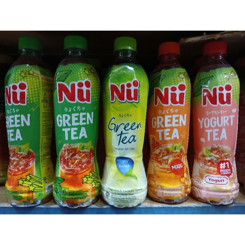 

Nu Green Tea Minuman Teh Hijau 450 Ml