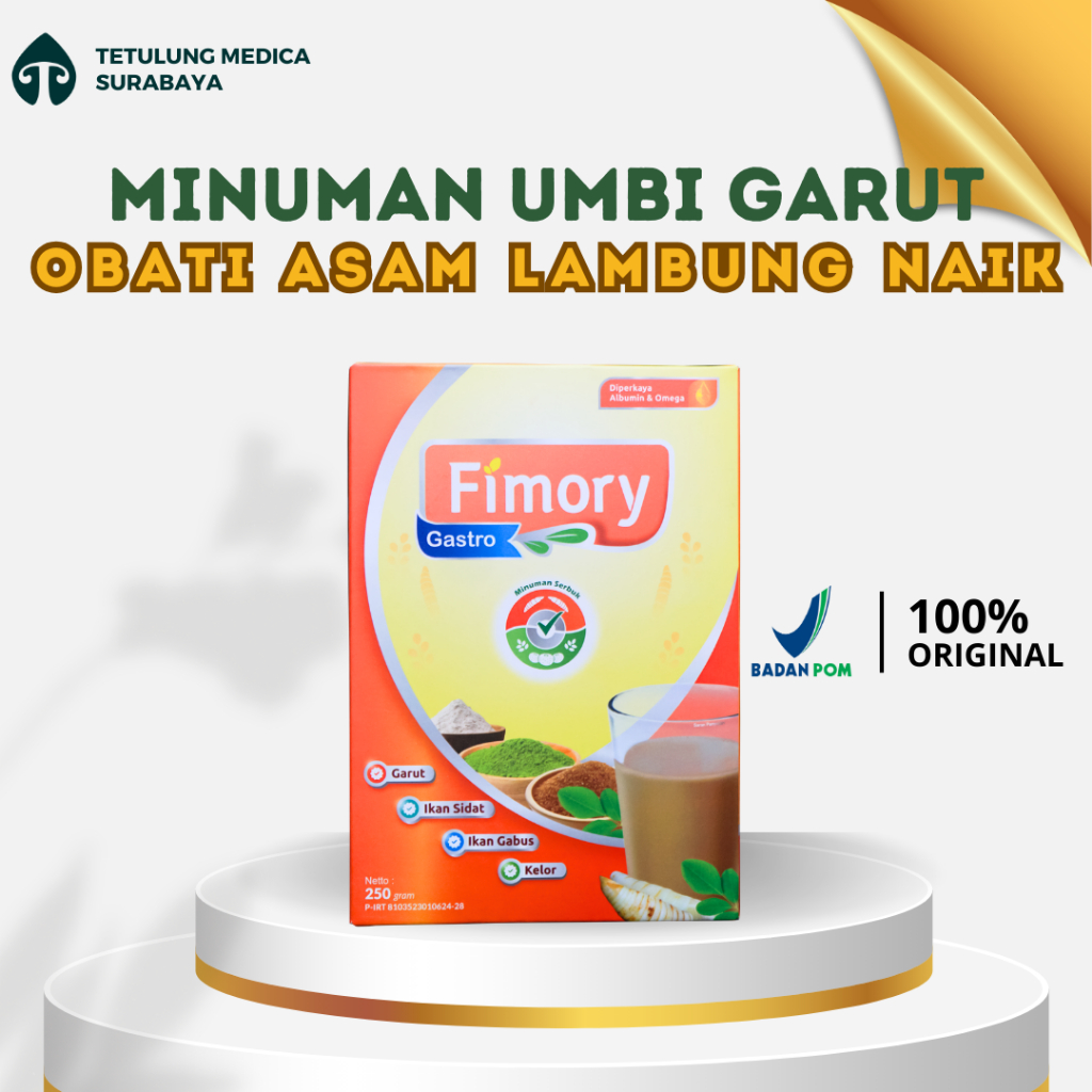 

FIMORY - Minuman Sereal Umbi Garut Solusi Obati Asam Lambung Naik Secara Alami