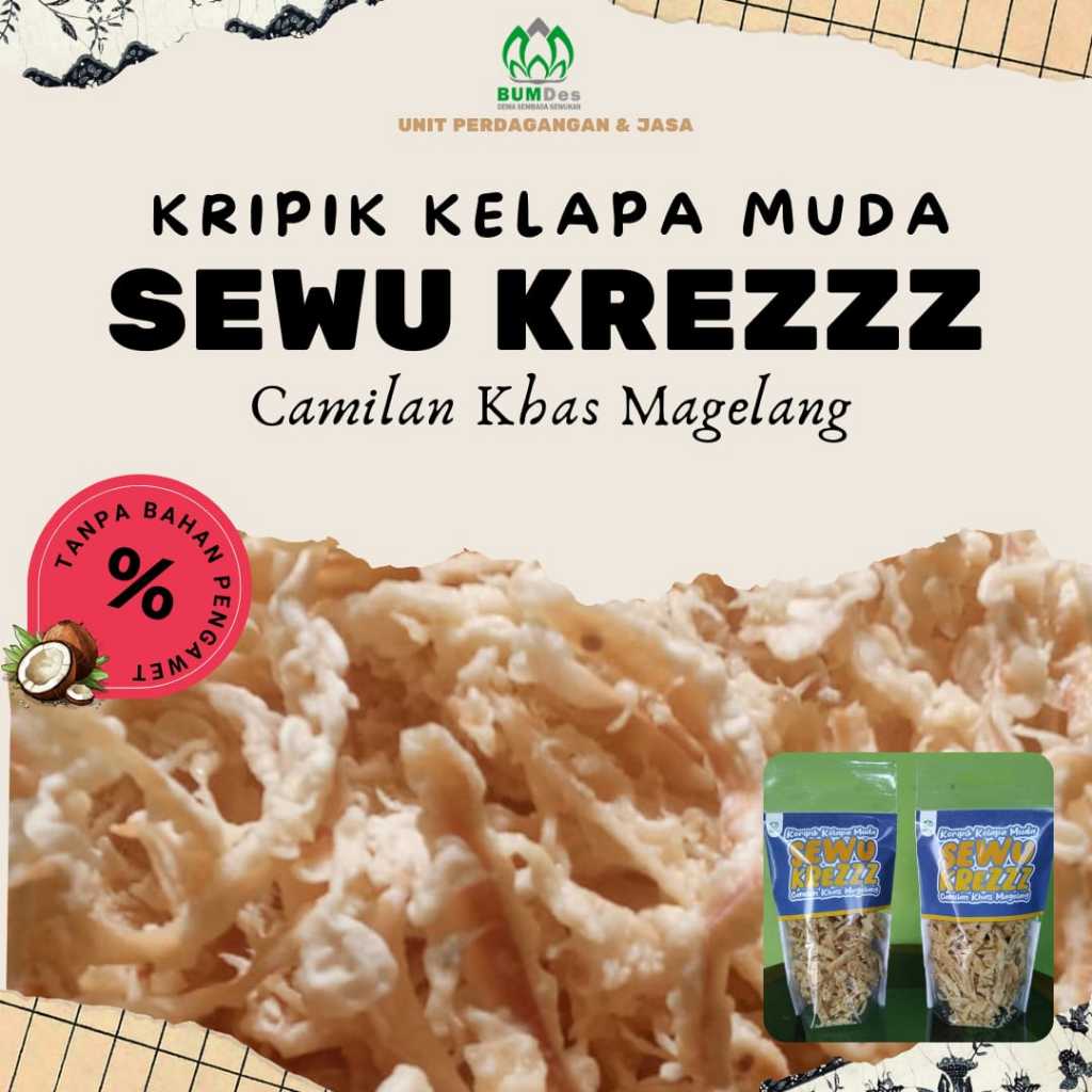 

Gema Sembada-Kripik Kelapa-SEWU KREZZZ