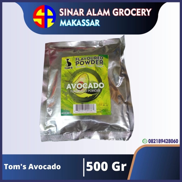 

TOM'S Flavoured Powder 500gr - Avocado