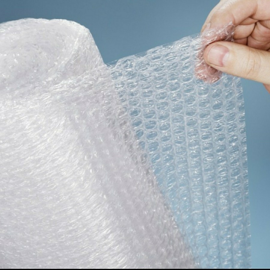 

Bubble Wrap Meteran Hemat Kirim Kilat Surabaya! Buble Wrap Packing - Bening, Per 1 Meter