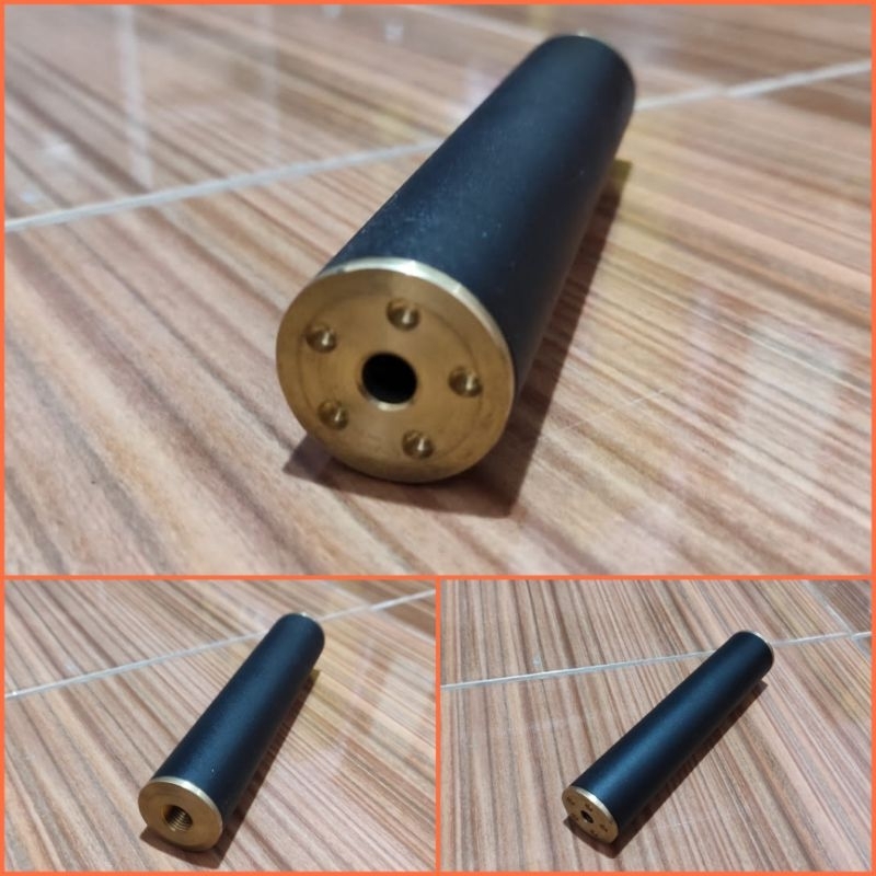 Peredam Mini Darat Kuningan Depan Belakang Peredam Full Kuningan