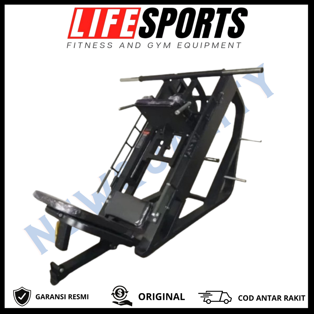 LEG PRESS & HACK SQUAT LIFE SPORTS | ORIGINAL LIFE SPORTS | ALAT FITNESS