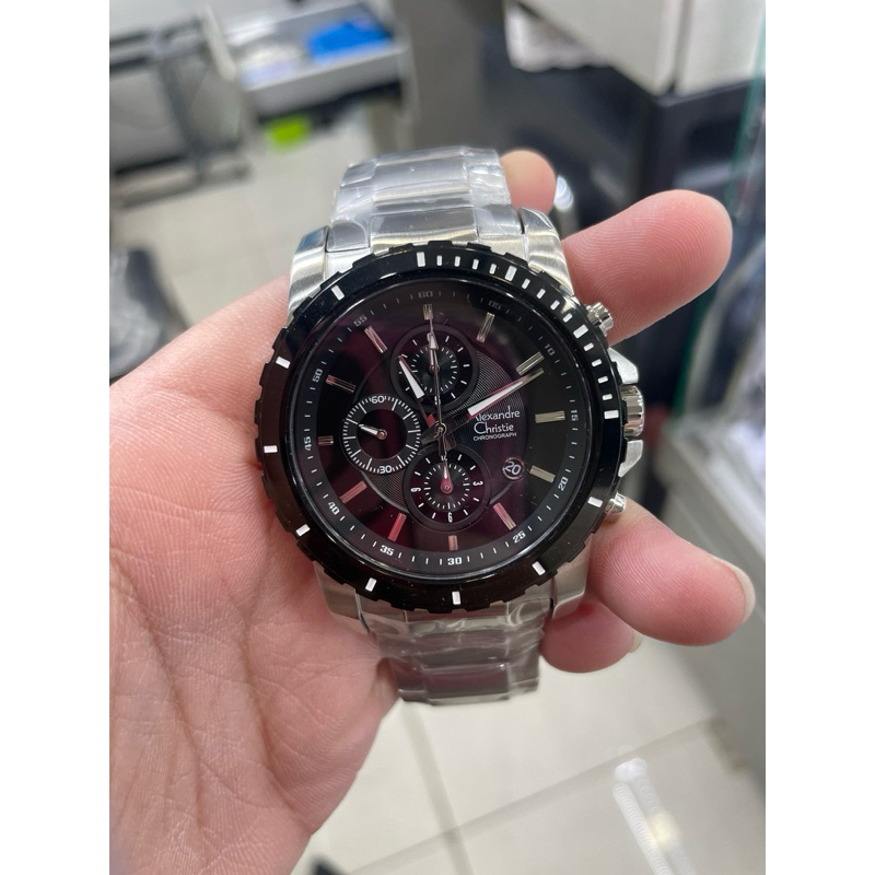 JAM TANGAN PRIA ALEXANDRE CHRISTIE 6141MC ORIGINAL