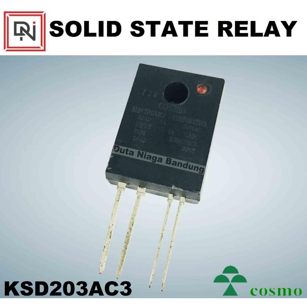 SOLID STATE RELAY KSD203AC3 SSR COSMO KSD 203AC3