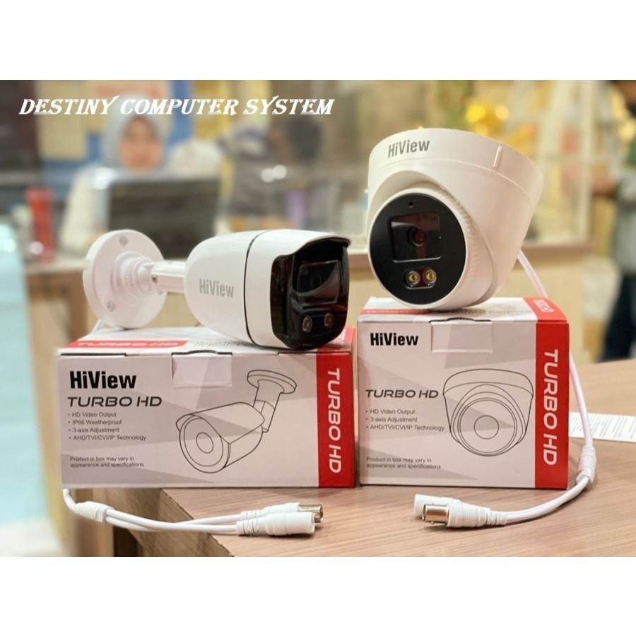 Camera CCTV Hiview HV-B129 Outdoor 2MP Full Colour Colorvu