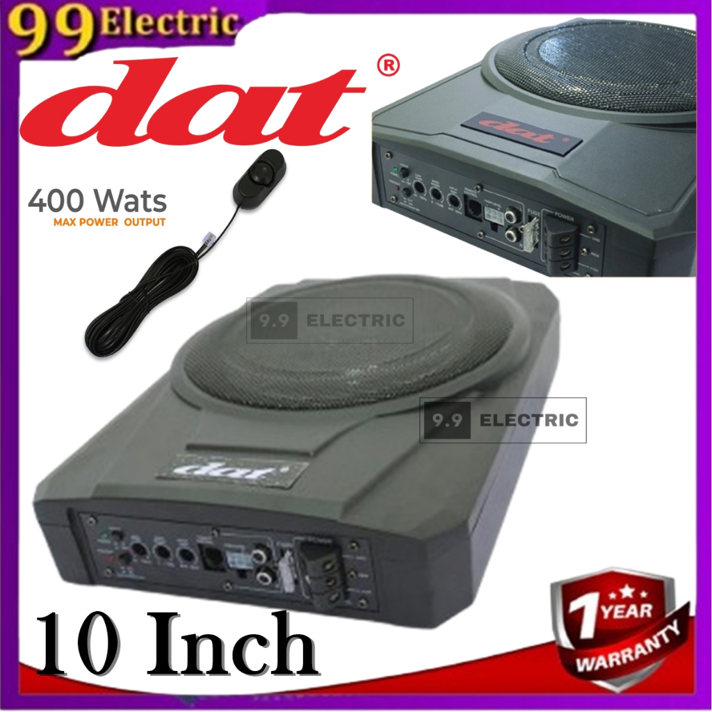 Basstube Kolong 10 Inch DAT Terbaik di kelasnya Car Subwoofer DA 106XP Speaker Kolong 10 Inch Subwoo