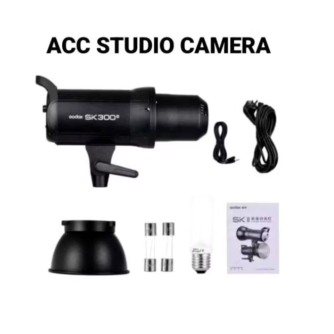 LAMPU GODOX SK300ll FLASH STUDIO PROFESSIONAL LIGHTING FHOTO LAMPU STUDIO