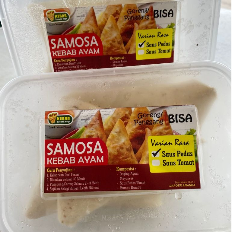 

SAMOSA KEBAB AYAM 350 GRAM