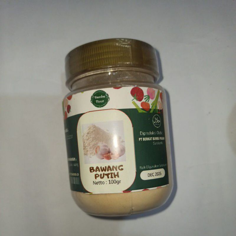 

Bumbu bubuk bawang putih murni 100gram