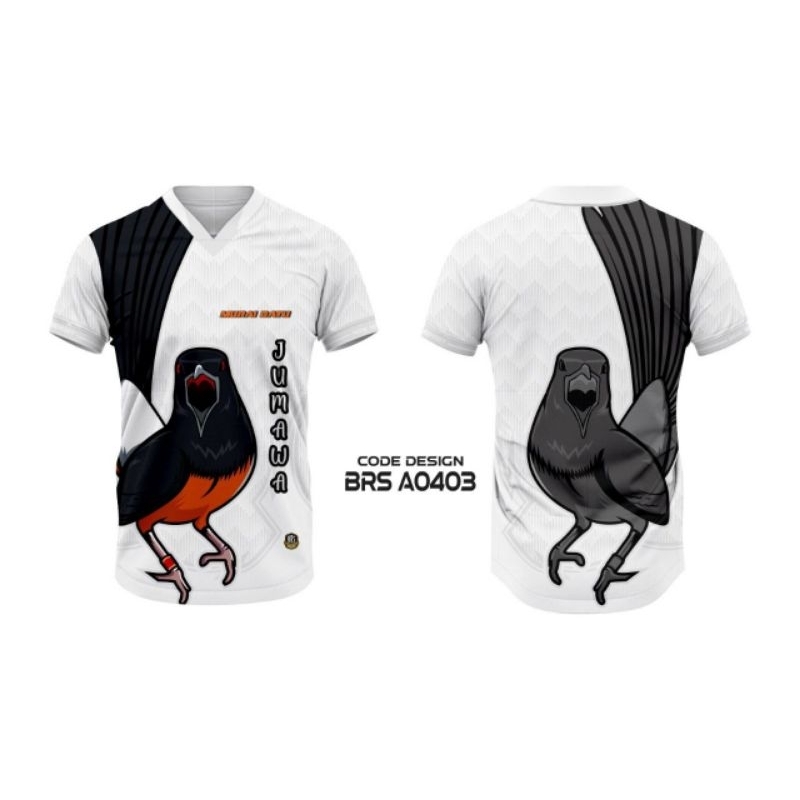 KAOS JERSEY EDISI BURUNG /PECINTA BURUNG FULL PRINTING KUALITAS PREMIUM