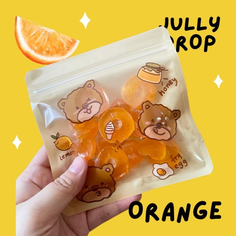 

Jullydrop Pure Fruit Gummy Jelly Orange Jeruk