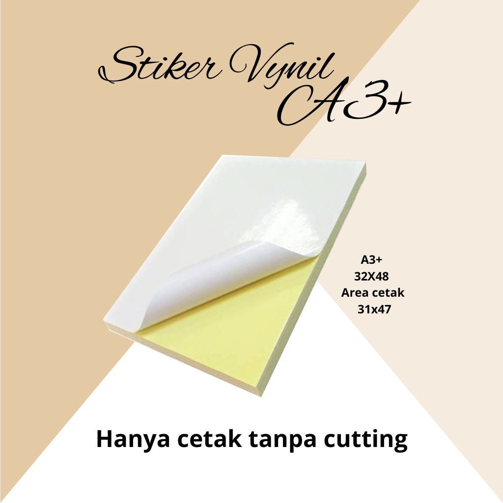

[PROMO] Cetak stiker Vynil anti air A3+