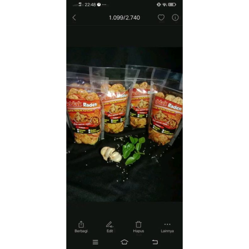 

kerupuk seblak exstra daun jeruk gurih 1/4kg