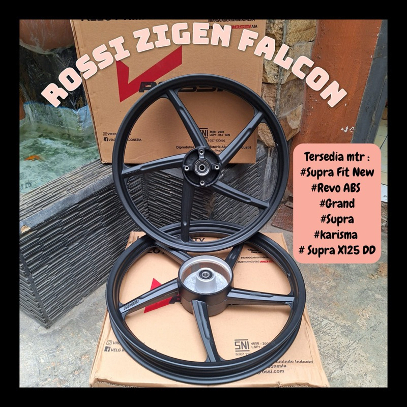 Velg ZIGEN Falcon Supra X KHARISMA SUPRA X125 SUPRA FIT GRAND TROMOL palang 5
