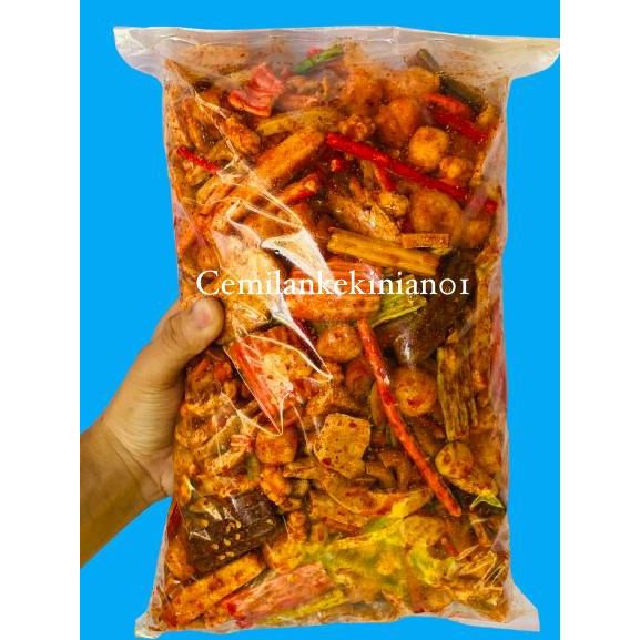 

seblak campur pedas 1kg/kerupuk seblak campur mix/basreng mix viral