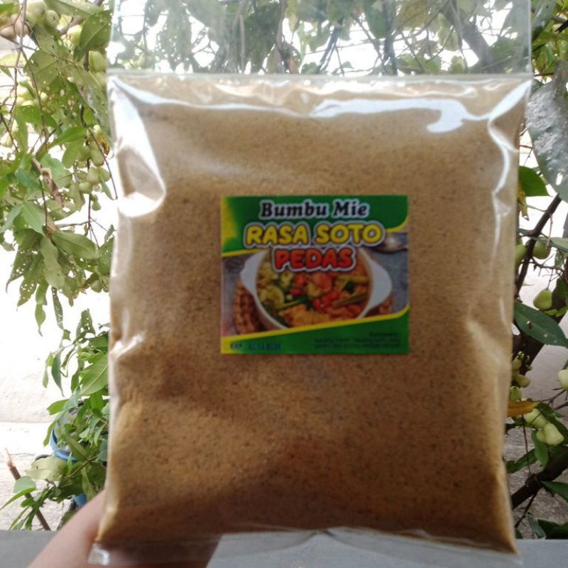 

bumbu mie rasa soto pedas,bumbu mirip INDOMIE soto pedas1kg,bumbu seblak
