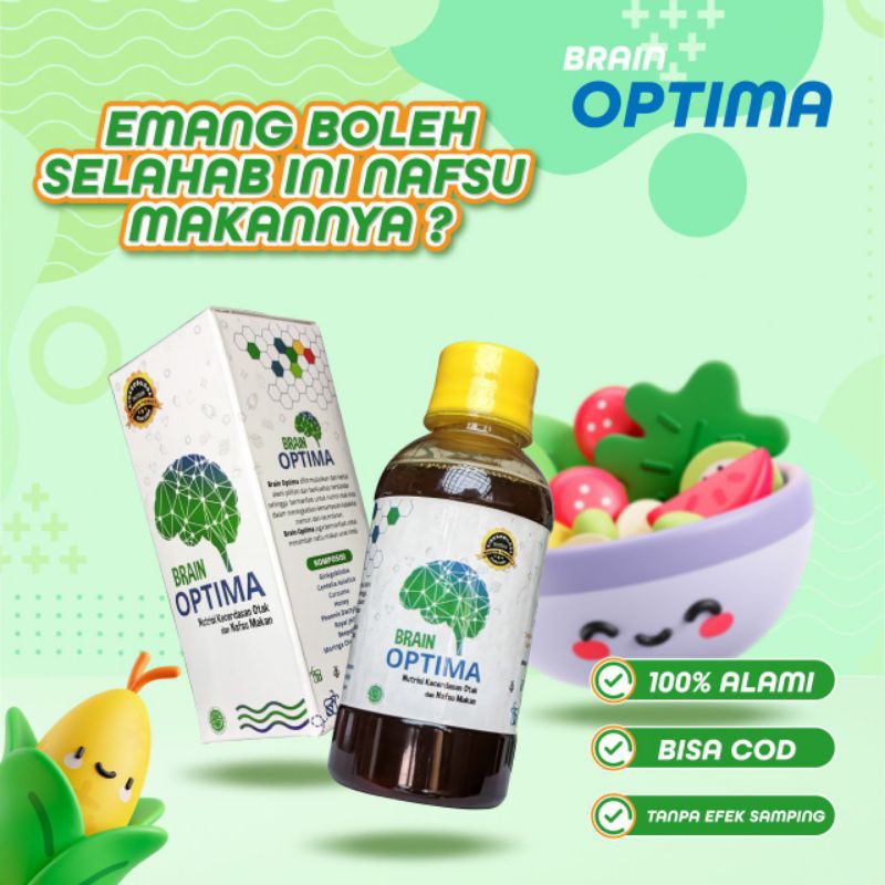 

Madu Brain Optima Original 100% Kecerdasan & nafsu makan