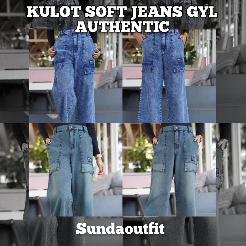 KULOT SOFT JEANS GYL AUTHENTIC