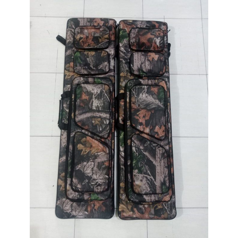 TAS Senapan CAMO KOTAK GX 120CM /SAKU POMPA