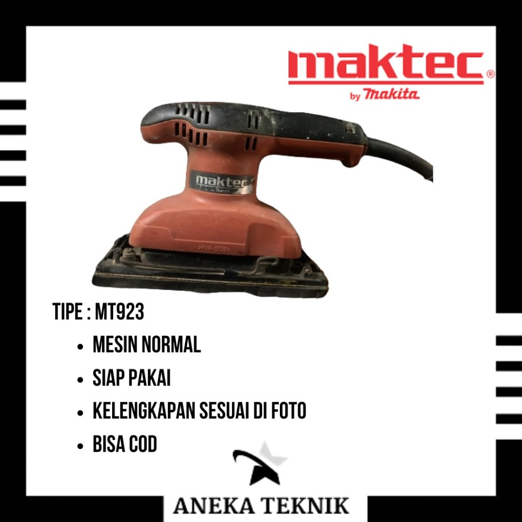 Mesin Amplas Maktec MT 923 - Sander Maktec MT923