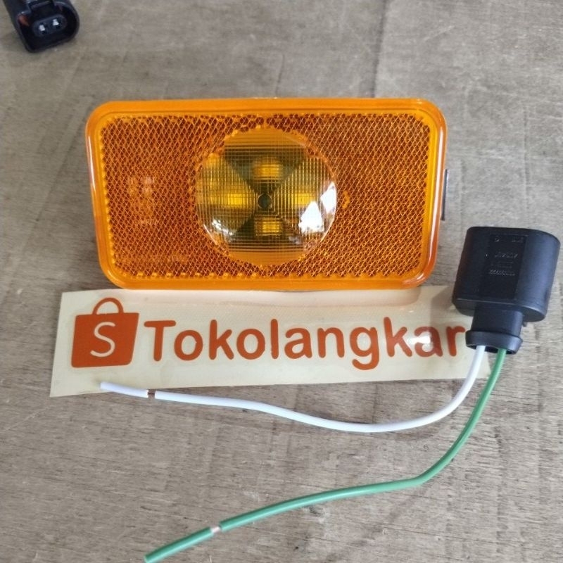 VOLVO 3D 24VOLT - LAMPU LED SAMPING TRUK LED MARKER