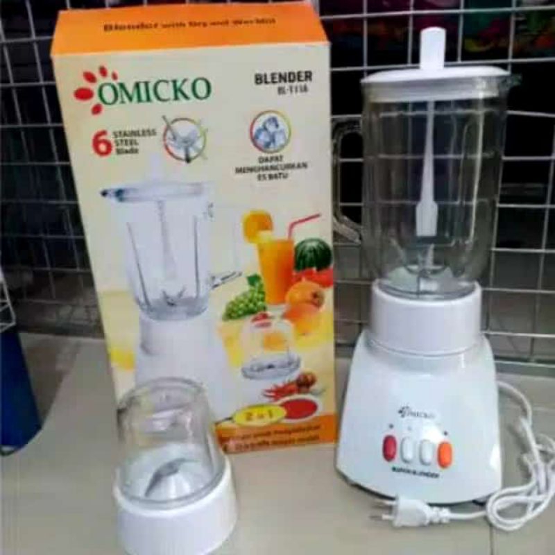 BLENDER OMICKO PLASTIK 2IN1/ BLENDER PLASTIK