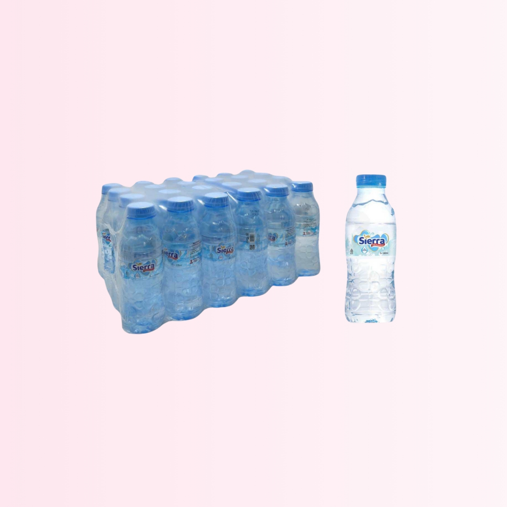 

Sierra air mineral kemasan botol 1crat 220ml*24