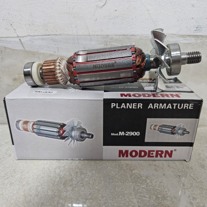 Angker Sparepart Mesin Serut Kayu Ketam MODERN M-2900 Planer Armature Putra Inti