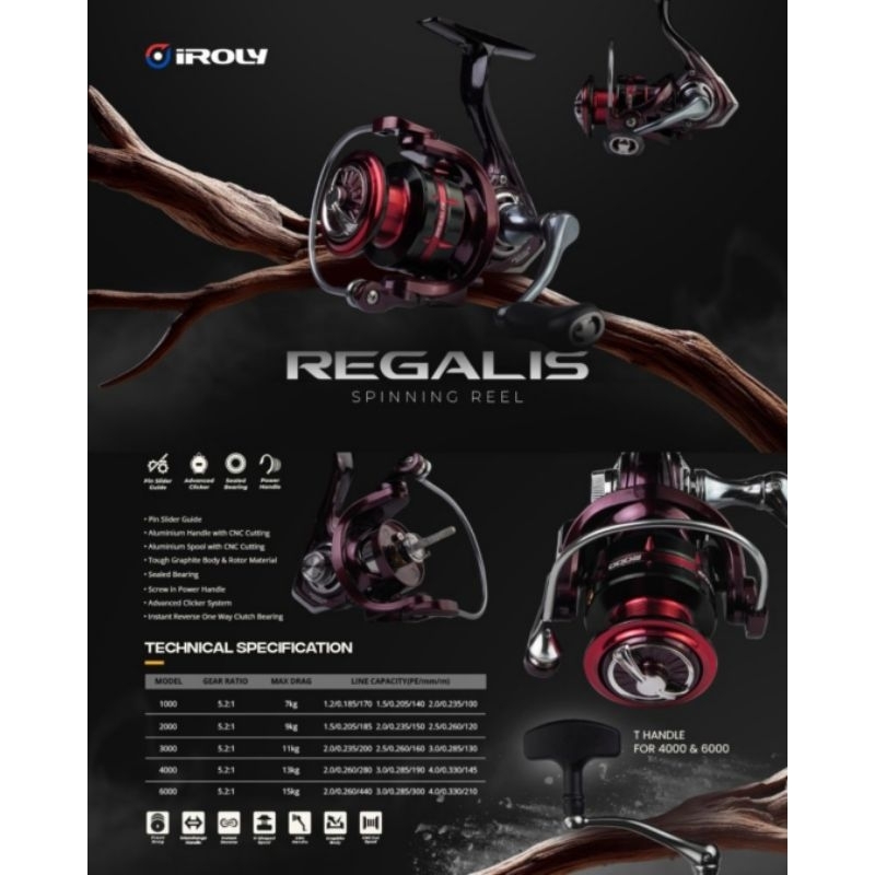 REEL IROLY REGALIS 4000 - 6000