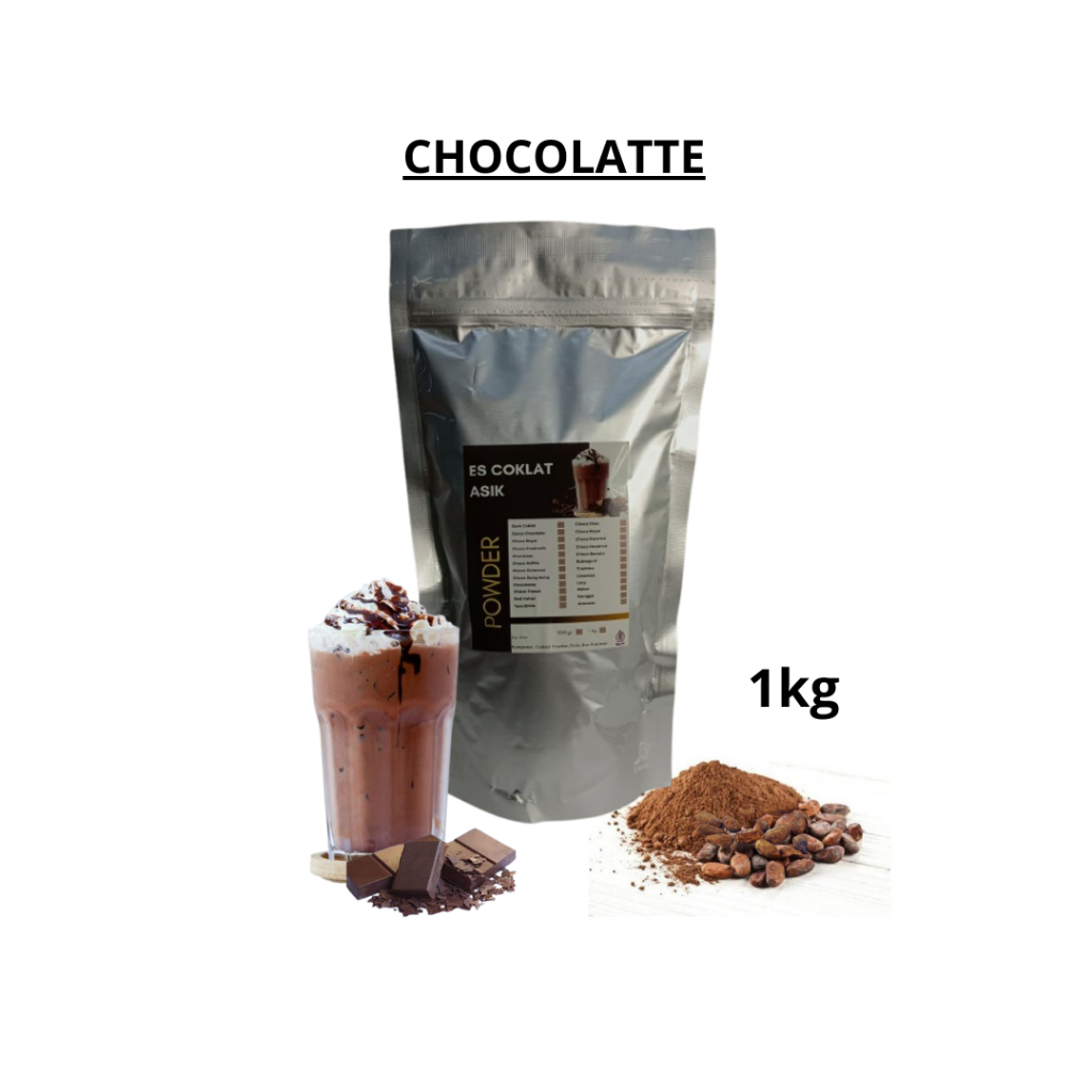 

Chocolatte Bubuk minuman rasa coklat moka