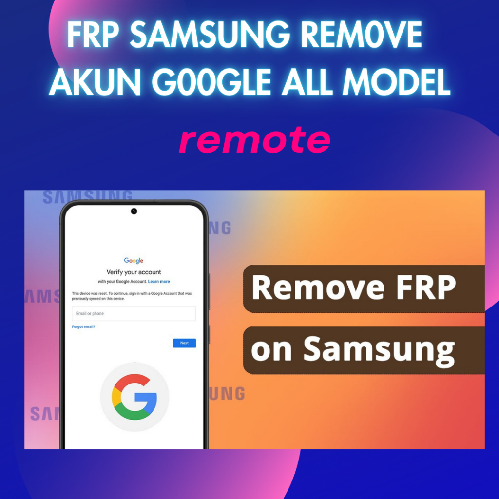 REMOTE BYPASS FRP AKUN GO0GLE SAMSUNG | FRP SAMSUNG KILAT INSTANT VIA SERVER