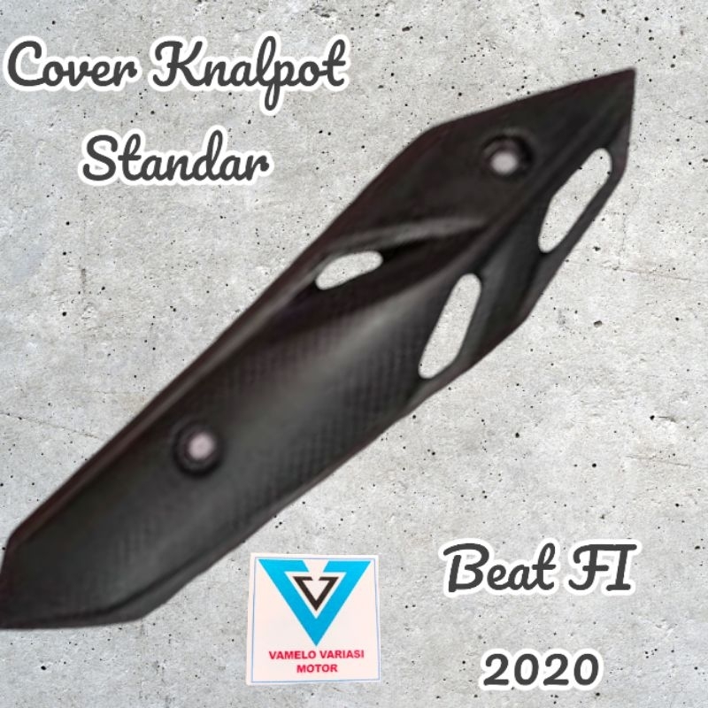 COVER KNALPOT / TUTUP KNALPOT / TAMENG KNALPOT BEAT FI 2020 2021 2022 2023