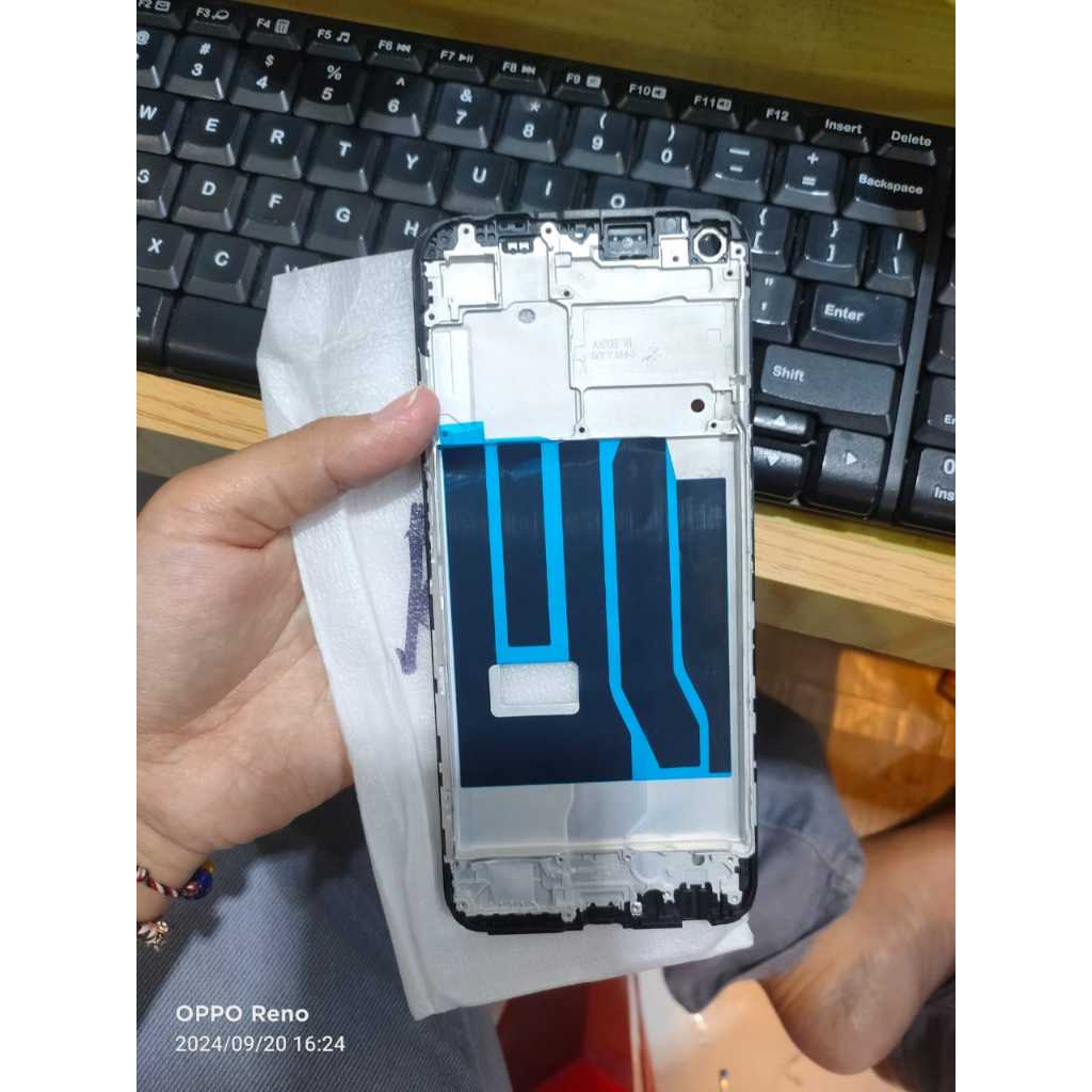 tulang lcd/tatakan lcd/frame lcd A54 4G/A55 4G
