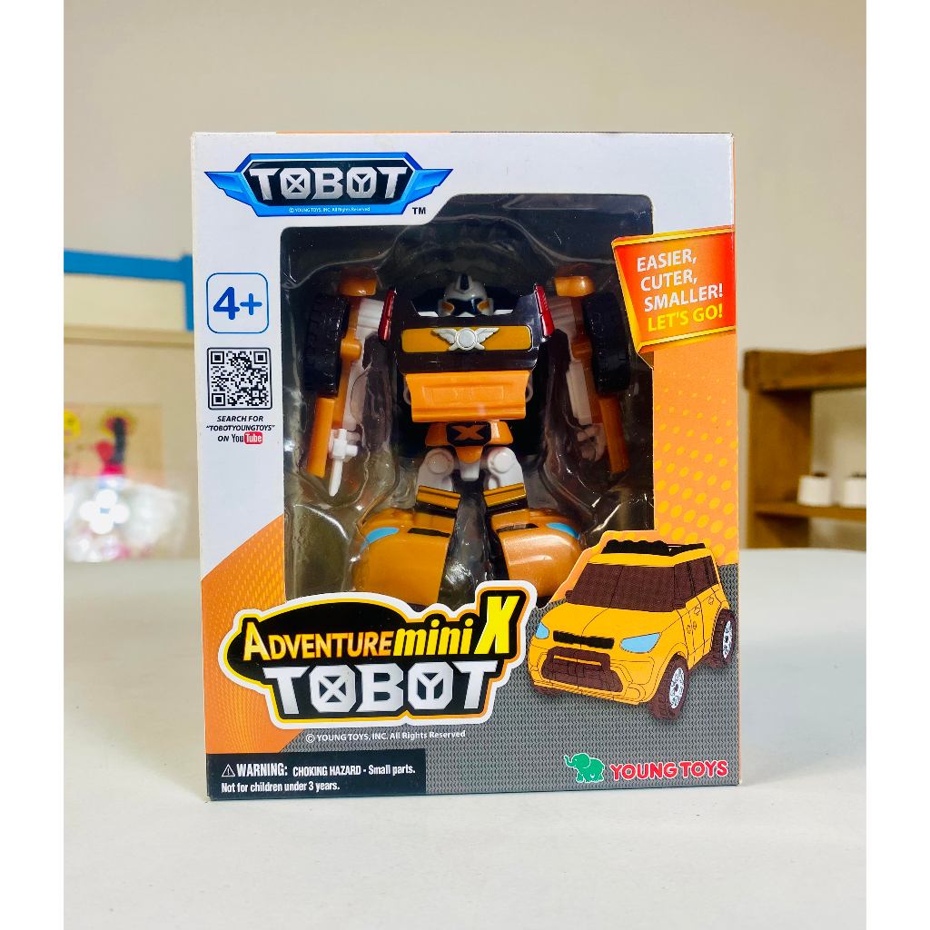 TOBOT MINI ADVENTURE X ORIGINAL - 100% ORIGINAL YOUNG TOYS KOREA