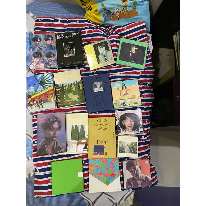 ALBUM CHEN EXO SUHO KIHNO OBSSESSION FACE KEY SHINEE SELF PORTRAIT APRIL AND A FLOWER DEAR MY DEAR C