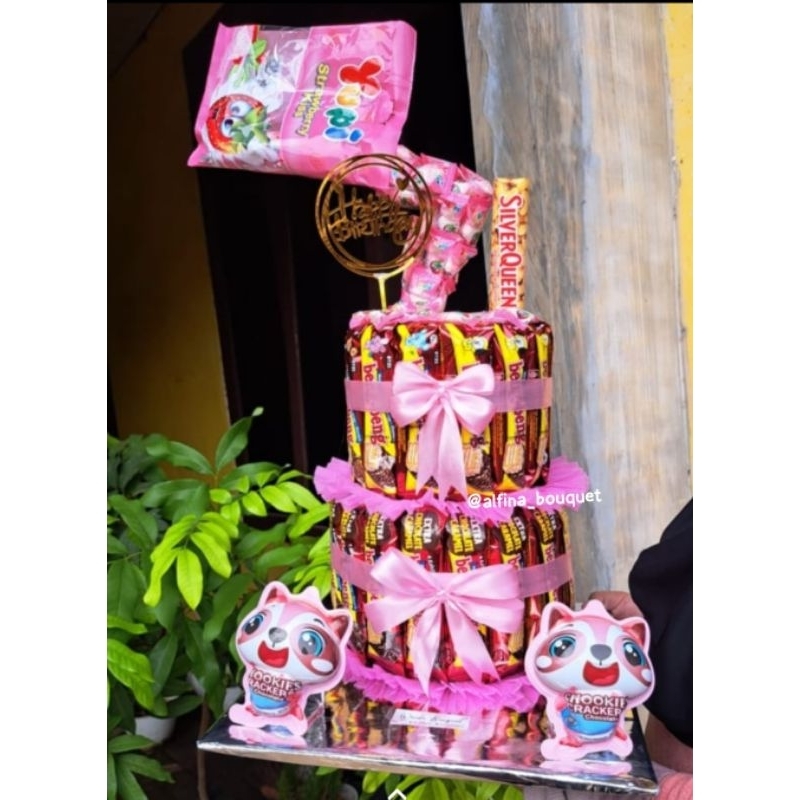 

PO snack tart / snack tower custom ulang tahun / gift