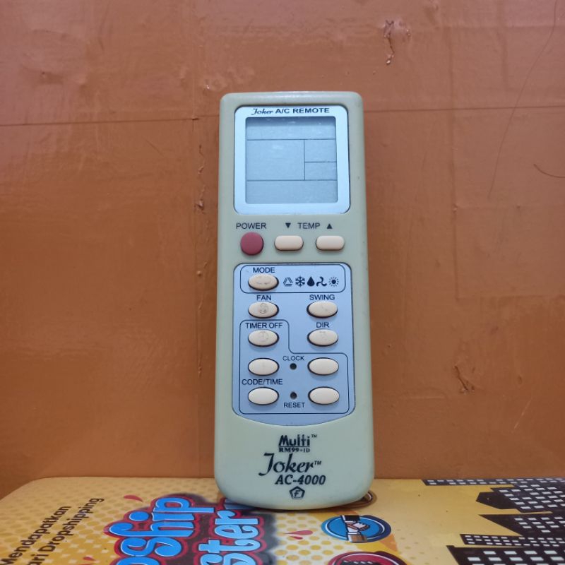 REMOTE ORIGINAL MULTI JOKER AC-4000