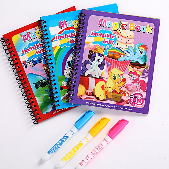 

CASHBACK Magic Book Water Buku Mewarnai Tanpa Cat Buku Warna Ajaib AnakAnak Gambar Kartun Buku Edukasi Magic Coloring Book