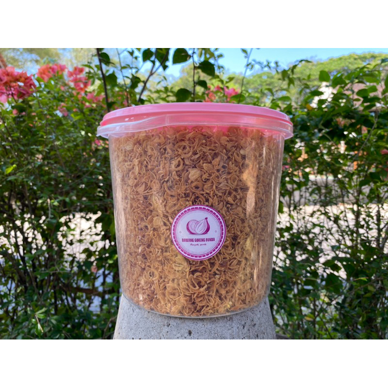 

Bawang Goreng 1 KG 100% Murni Tanpa Campuran Tepung (HALAL)