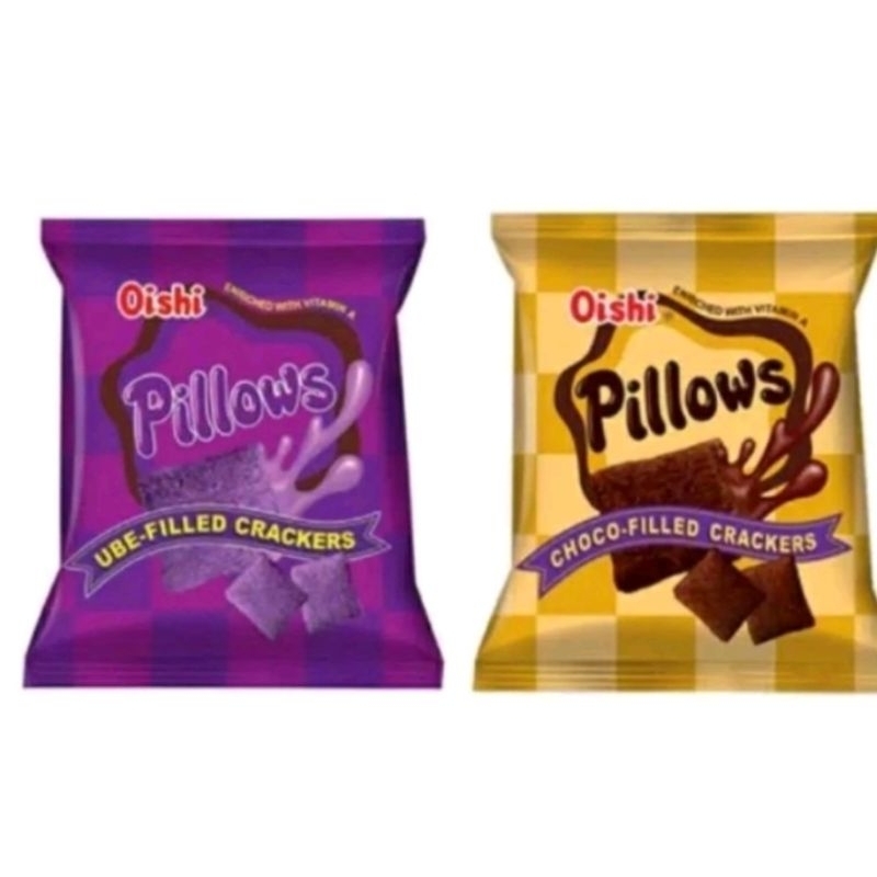 

oishi pillow 1 renceng isi 10 pcs