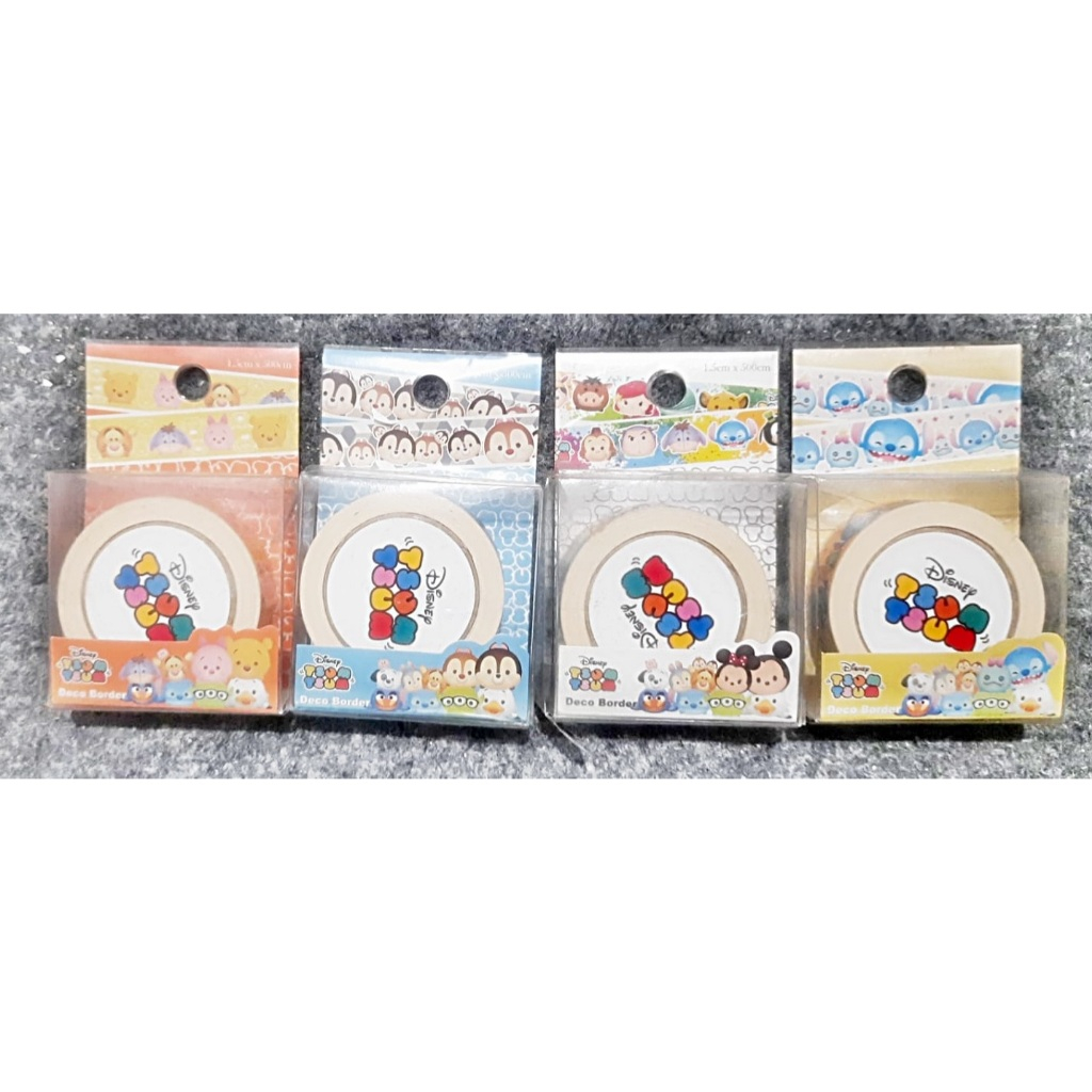

Sticker Pembatas Karakter Original Disney Tsum Tsum Deco Border Sticker Mixed TS-JTHLY264