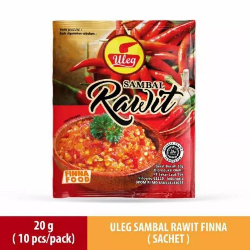 

SAMBAL PEDAS RAWIT-FINNA FOOD-SAMBEL ULEG-SAMBEL SERBAGUNA