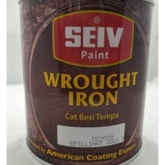 

WOW DEALS Cat SEIV wrought iron DC9 Brilliant gold metalic Cat besi tempa emas