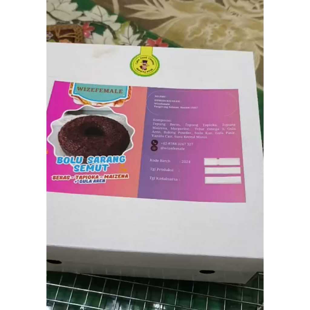 

Wizefemale-Cake Bolu Sarang Semut