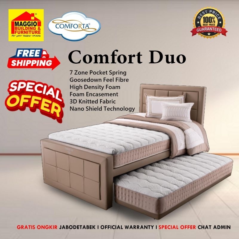 COMFORTA KASUR 2IN1 - KASUR ANAK SORONG - COMFORT DUO 2021
